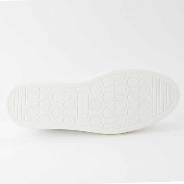 MONCLER モンクレール スニーカー 人気 ホワイト レザー スニーカー 38