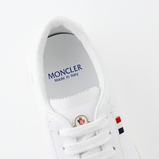 MONCLER モンクレール スニーカー 人気 ホワイト レザー スニーカー 38