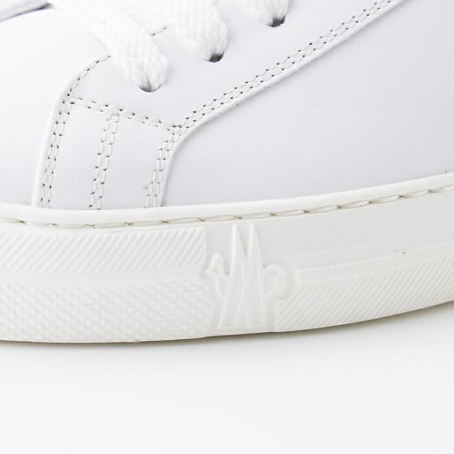 MONCLER モンクレール スニーカー 人気 ホワイト レザー スニーカー 38