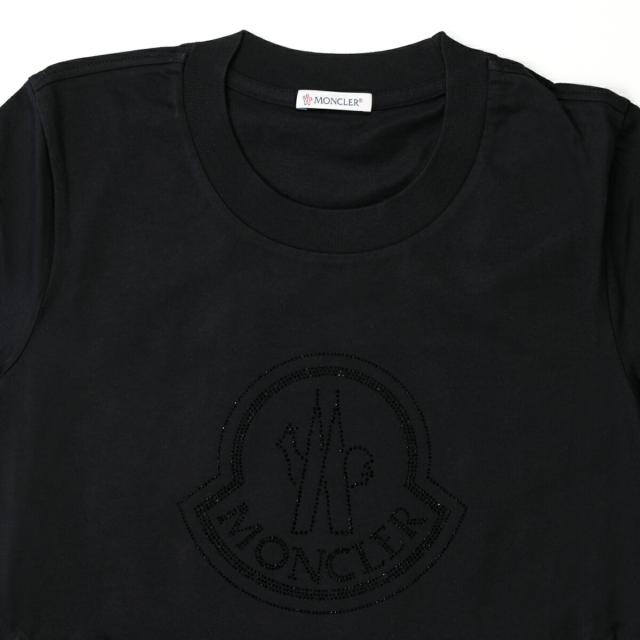 MONCLER モンクレール Tシャツ クリスタル ロゴ 半袖 Tシャツ