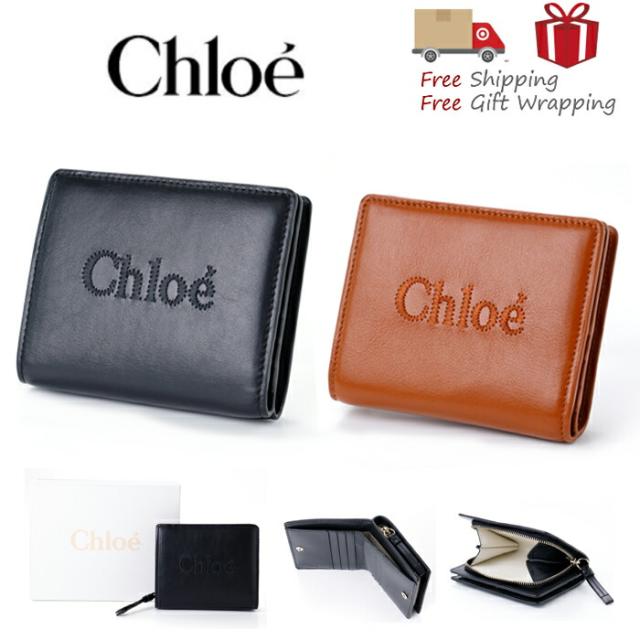 Chloe クロエ CHC23SP867I10 センス 2つ折り財布 ギフト 新品