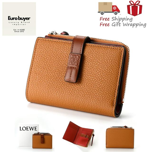 LOEWE ロエベ 財布 SLIM COMPACT WALLET 財布 ショップ袋付 新品　ギフト ラッピング プレゼント プレゼント ギフト 贈り物 無料 ラッピング 包装