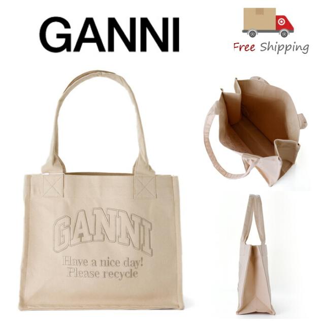 GANNI トートバッグ LARGE EASY SHOPPER　新品