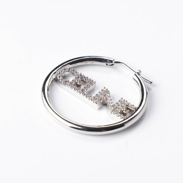 CELINE セリーヌ CELINE Hoops 460YU6BCZ クリスタル シルバーピアス 新品 ギフト プレゼント 贈り物 無料 ラッピング 包装_5