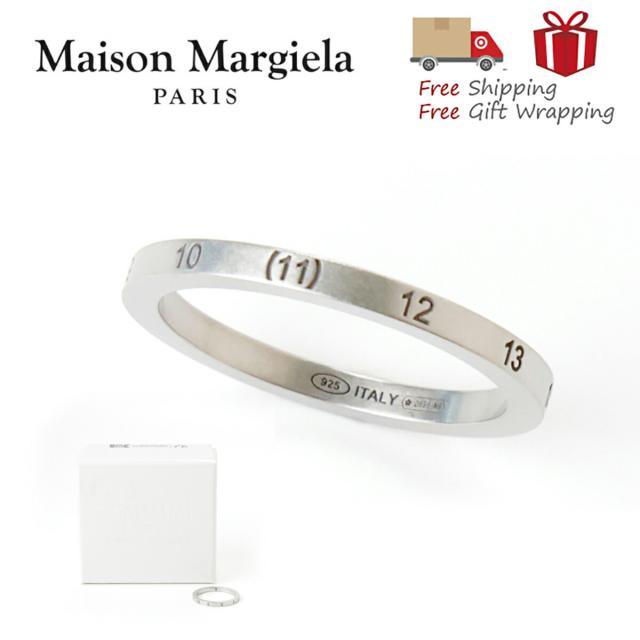 MAISON MARGIELA  メゾン マルジェラ  指輪  11 リング SI8UQ0002 SV0129 指輪  新品 ギフト プレゼント プレゼント ギフト 贈り物 無料 ラッピング 包装