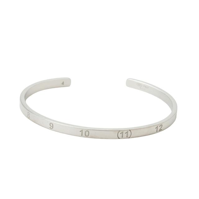 MAISON MARGIELA メゾン マルジェラ シルバー バングル 新品 ギフト プレゼント プレゼント ギフト 贈り物 無料 ラッピング 包装_2