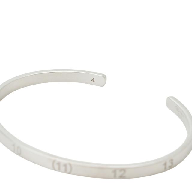 MAISON MARGIELA メゾン マルジェラ シルバー バングル 新品 ギフト プレゼント プレゼント ギフト 贈り物 無料 ラッピング 包装_5