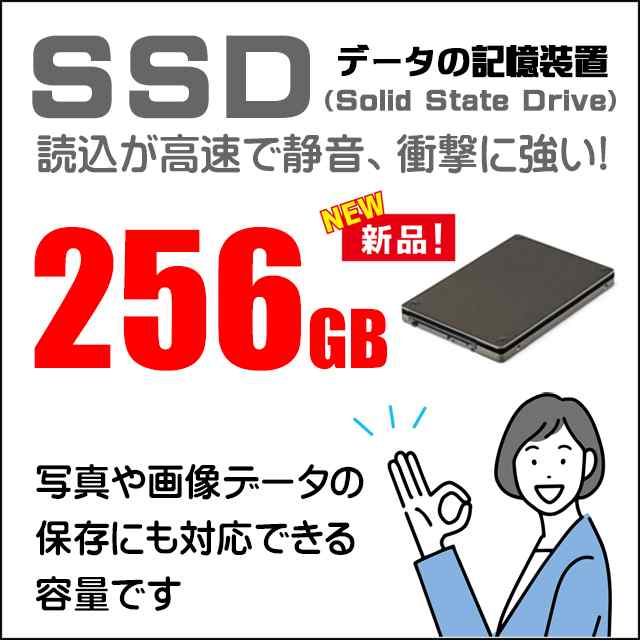 中古ノートパソコン NEC VersaPro タイプVF VK23TF-U または VJ23TF-U