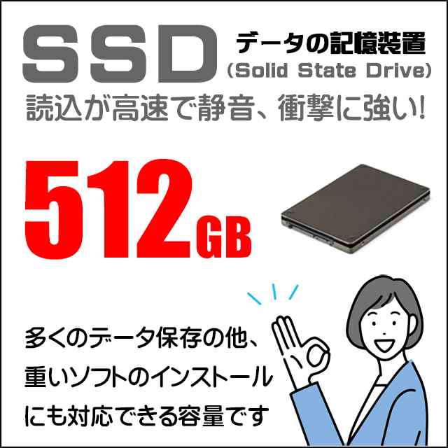 ノートパソコン Panasonic Let's note CF-SZ6 【B級品】 中古