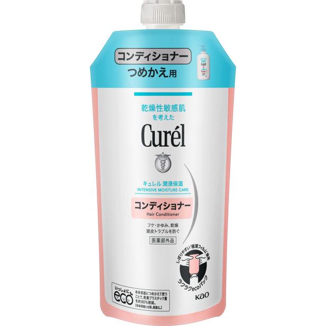 【ケース販売】【24個セット】花王 キュレルコンディショナー つめかえ用 340ml (4901301367945-24)【ヤマト宅急便】