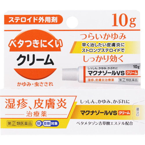 【第(2)類医薬品】【10個セット】白石薬品 マクナゾールVSクリーム 10g (4560494600309-10)【メール便発送】