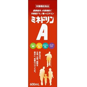 【栄養機能食品】【6本セット】伊丹製薬 ミネドリンＡ 600mL (4987014012501-6)【ヤマト宅急便】