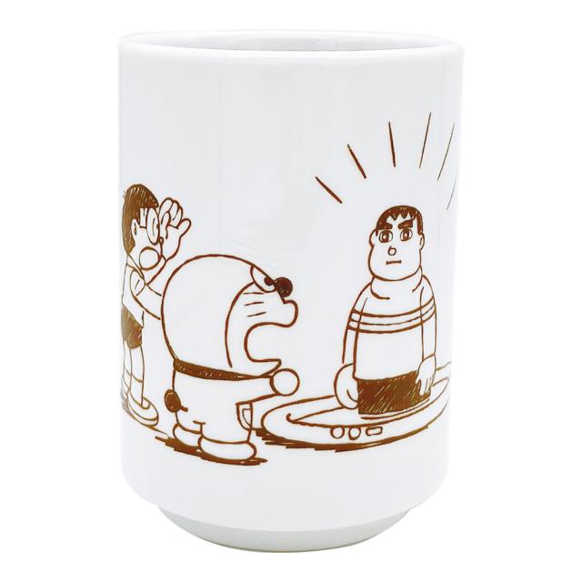 ドラえもん グッズ 湯飲み 湯呑 湯のみ コップ 陶磁器 茶器 ImDoraemon きれいなジャイアン キャラクター 雑貨 食器