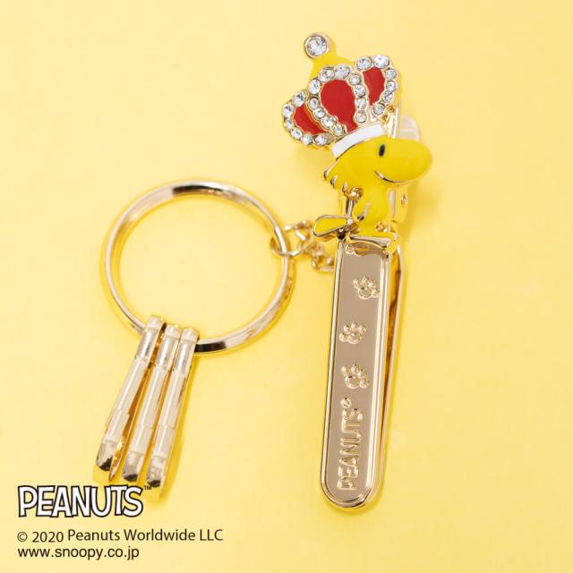 スヌーピー バッグキークリップ ウッドストック王冠 Peanuts キーホルダー ファッション雑貨の通販はau Pay マーケット 3carat Au Pay マーケット店