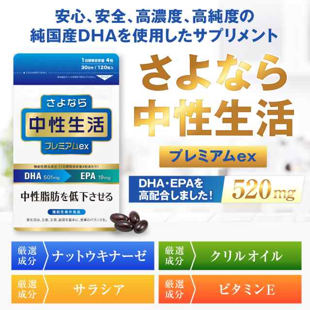 送料無料】 DHA EPA サプリメント サプリ dha＋epa DHAサプリメント DHAサプリ オメガ３ 健康食品 中性脂肪 を下げる 無添加  栄養補助の通販はau PAY マーケット - Norph online store