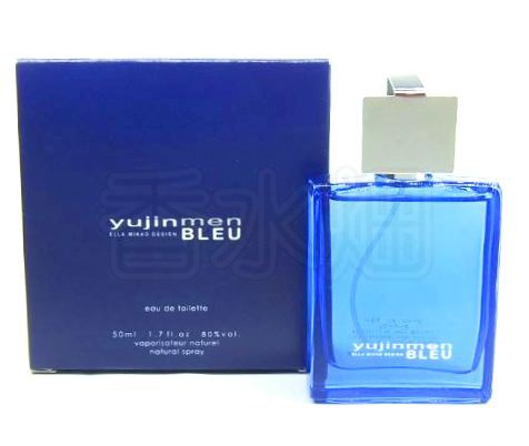エラミカオ ユージン メン ブルー EDT SP 50ml 香水 フレグランス 箱ダメージ有り