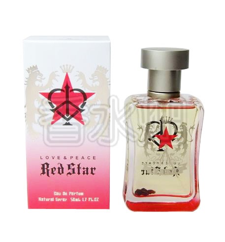 ラブアンドピース レッドスター オードパルファム 50ml ラブ＆ピース ラブ アンド ピース レッドスター EDP SP 50ml