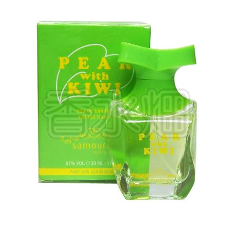 アランドロン サムライウーマン フルーツシリーズ ペア (洋ナシ) ウィズ キウィ EDT SP 30ml 香水 フレグランス 箱ダメージ有り