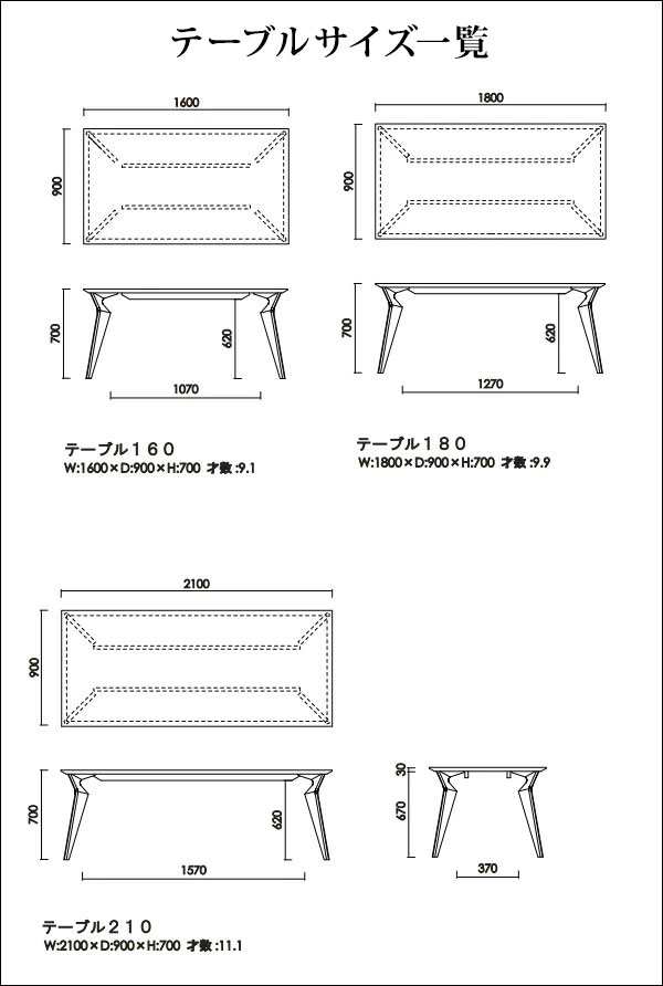 正午〜P5倍】 ダイニングテーブル 単品 160 × 90 オーク