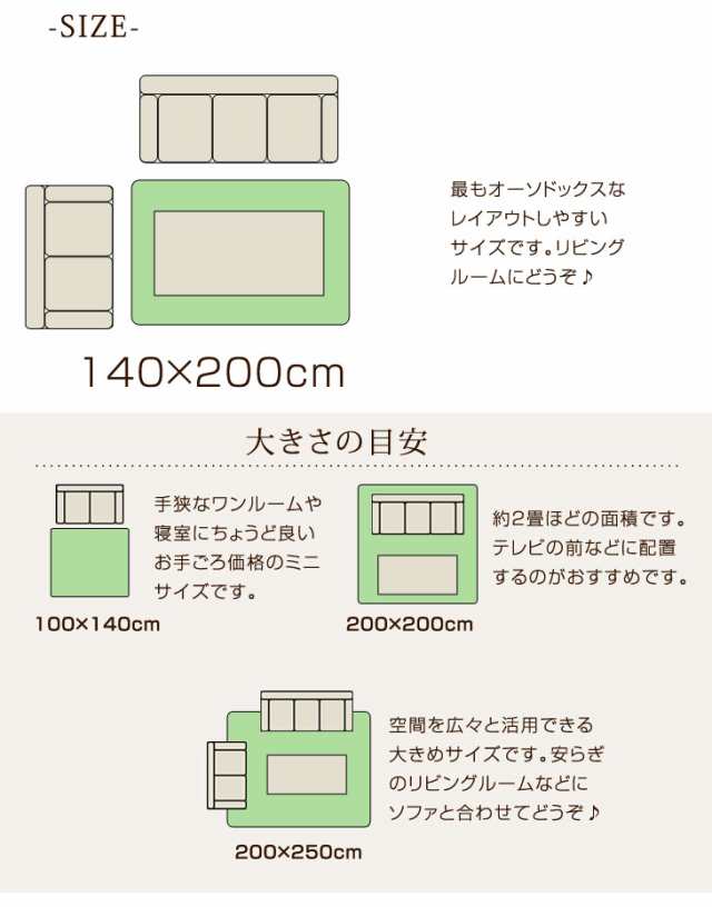 【今だけクーポンで800円OFF】 ラグ 140×200 高密度 ラグマット ラグカーペット ラメ入り 40ミリパイル 厚手 シャギー グラデーション  ｜au PAY マーケット