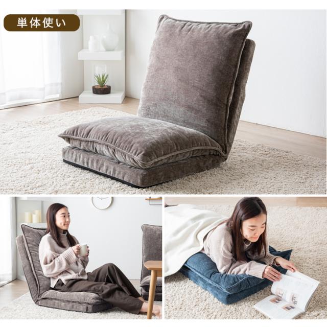 即納] 【本日P5％還元】 座椅子 ハイバック 14段階