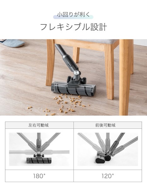 2way 掃除機 ハンディ & スティック ハイパワー 28000Pa スティック