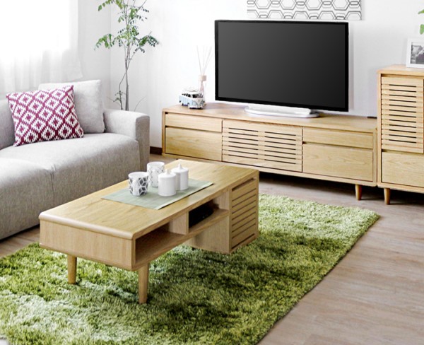 テレビ台 165 完成品 木製 天然木 テレビボード TV台 ローボード ロー