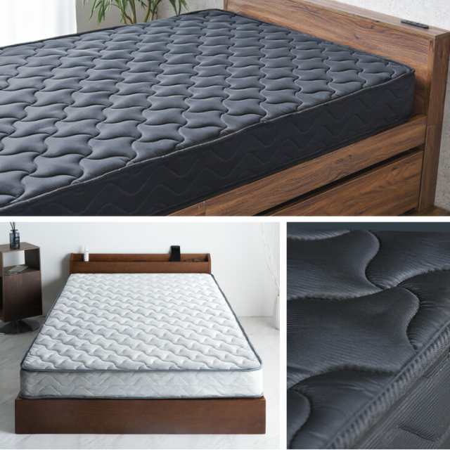 マットレス シングル 高反発 厚み ボンネルコイル 高密度 ベッド