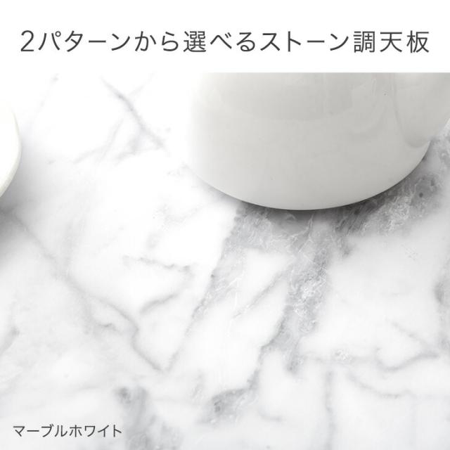ダイニングテーブル 丸テーブル 70cm 2人掛け 形 コンパクト 小さい 食卓テーブル カフェテーブル 食卓 テーブル 大理石風 大理石調 マーブル ストーン調 一人暮らし 二人用 二人 韓国 インテリア モダン 海外風 白 ホワイト グレー_4