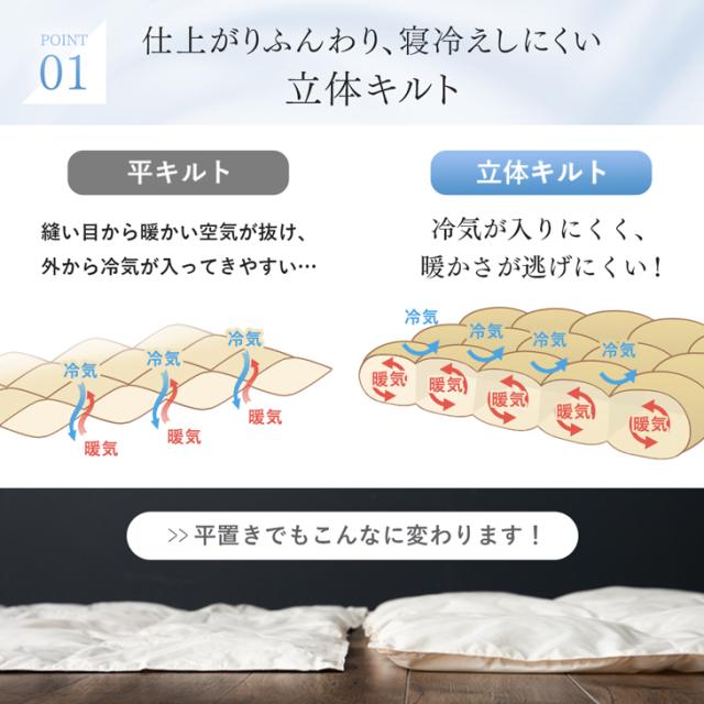 掛け布団 シングル 洗える ダウンケット 日本製 ホワイト ダックダウン90％ 0.27kg 羽毛 羽毛肌掛け布団 布団 消臭 抗菌 防ダニ ウォッシャブル 肌掛け布団 肌掛けふとん 肌布団 掛ふとん 春 夏 春用 夏用_3