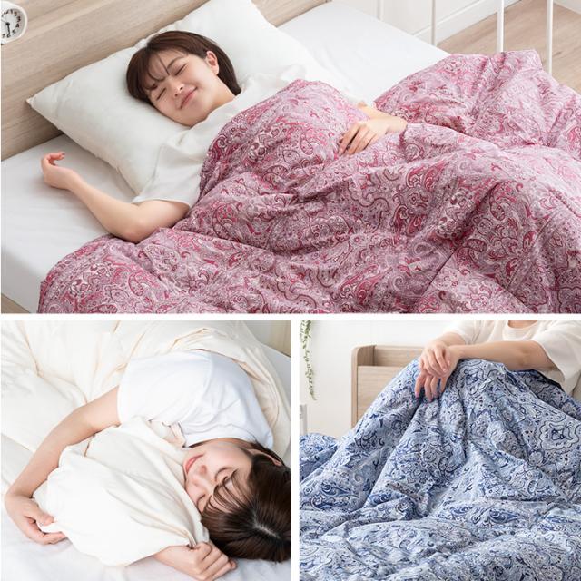 掛け布団 シングル 洗える ダウンケット 日本製 ホワイト ダックダウン90％ 0.27kg 羽毛 羽毛肌掛け布団 布団 消臭 抗菌 防ダニ ウォッシャブル 肌掛け布団 肌掛けふとん 肌布団 掛ふとん 春 夏 春用 夏用_2