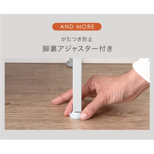 大容量 ファブリックチェスト 5段 幅 80cm タンス キャビネット チェスト 収納チェスト リビング収納 収納棚 ファブリック スリム リビング 引き出し ホワイト 白 衣類 洋服 収納 脚付き 幅80 木目 おしゃれ 北欧_12
