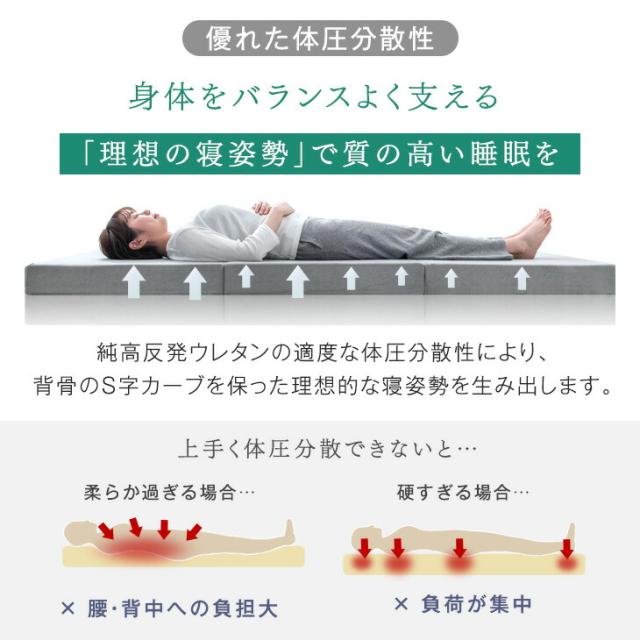 【10:00〜P5%還元】 シングルベッド マットレス付き すのこベッド シングル 高反発 マットレス付 宮付き 高さ調節 2段階 ベッド マットレス ベッドフレーム マットレス マットレスセット 8cm おしゃれ ベット マットレス付_15