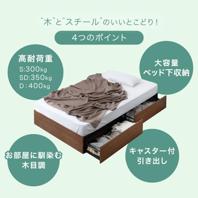 【新品】パイプベッド スチールベッド シングル 引き出し付き 楽天市場】ベッド シングル パイプベッド 宮棚 ラック付き