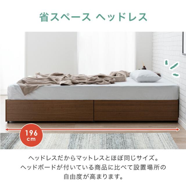 ダブルベット ポケットコイルマットレス付き 引き出し付 収納付き ヘッドボード 楽天市場】【 ダブル ベッド 】 収納 日本製 収納ベッド 日本製