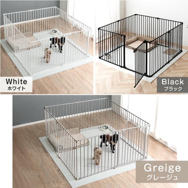 即納] ペットサークル 折りたたみ バリアフリー ラージタイプ
