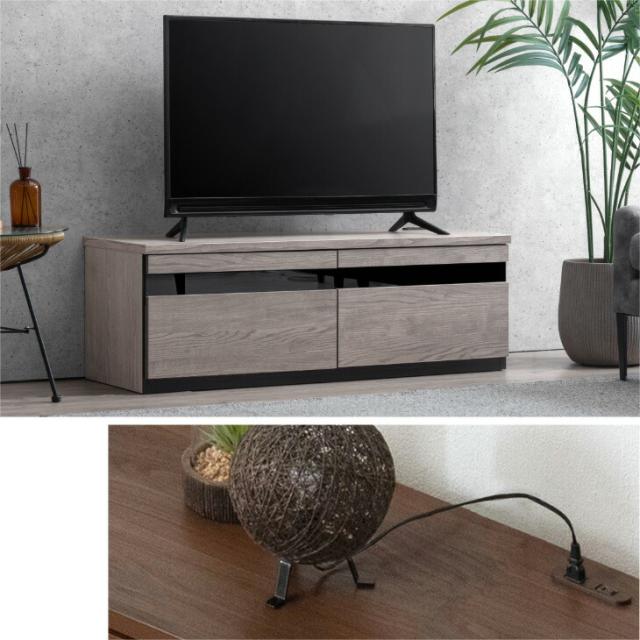 テレビ台 幅120cm 国産 完成品 テレビボード テレビラック TV台 TVラック ローボード 収納 多い 引き出し 32インチ 42インチ 北欧 120cm 120 おしゃれ 木製 木目 ガラス コーナー 日本製 コンパクト_4