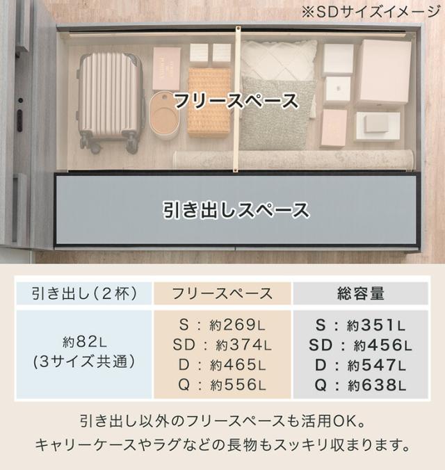 宮棚付きベッド ライト付き 2口コンセント付 宮付き ベッド セミダブルベッド セミダブル ベッドフレーム すのこベッド すのこベット ベット ベットフレーム 【超大型】【後払/時間指定NG】_10