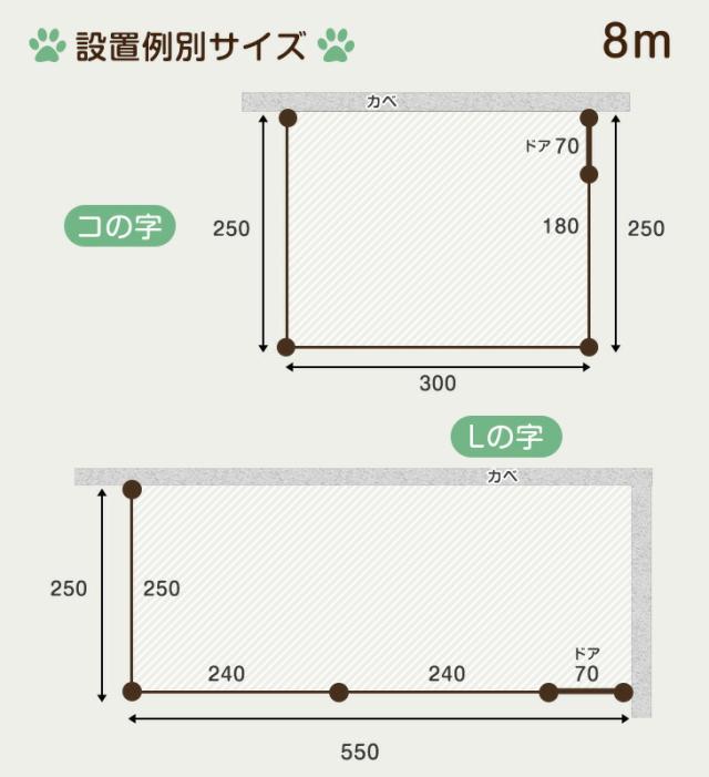 ドッグラン ドア付き コンパクト 長さ8m 高さ90cm 折りたたみ 組み換え可能 ゲート付き ドッグランセット ペットサークル ドッグサークル フェンス 柵 ケージ 小型犬 中型犬 犬 ワンちゃん わんちゃん ペット用_17