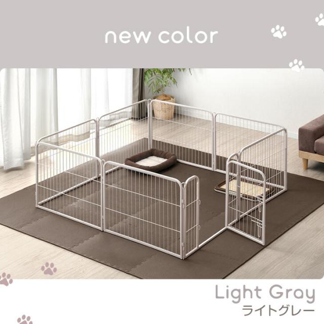 ペットサークル100cm 屋内外兼用 組み替えOK ダブルロック 扉付 ペットサークル 屋内外兼用 組み替えOK 高さ 60cm ワイド ペット