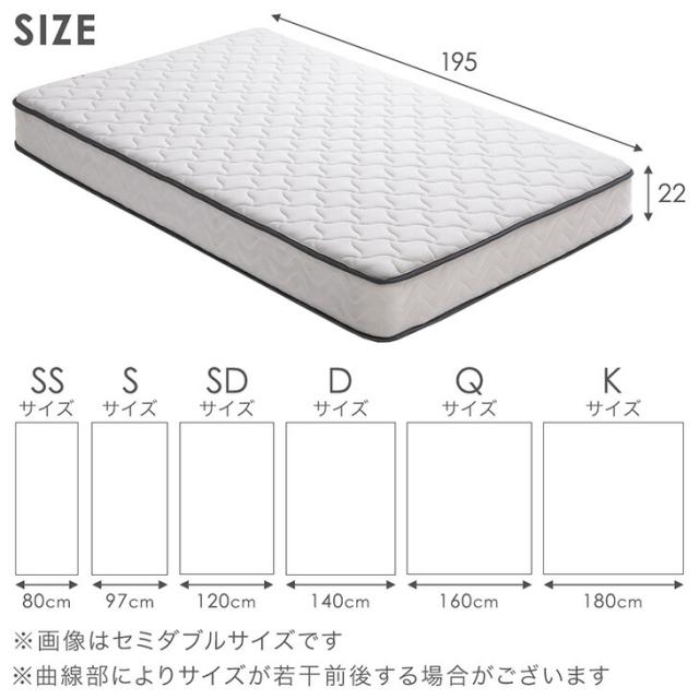 ❤️大特価❤️ マットレス　シングル　極厚22cm 360N 32D 体圧分散 ❤️大特価❤️ マットレス シングル 極厚22cm 360N 32D 体圧分散