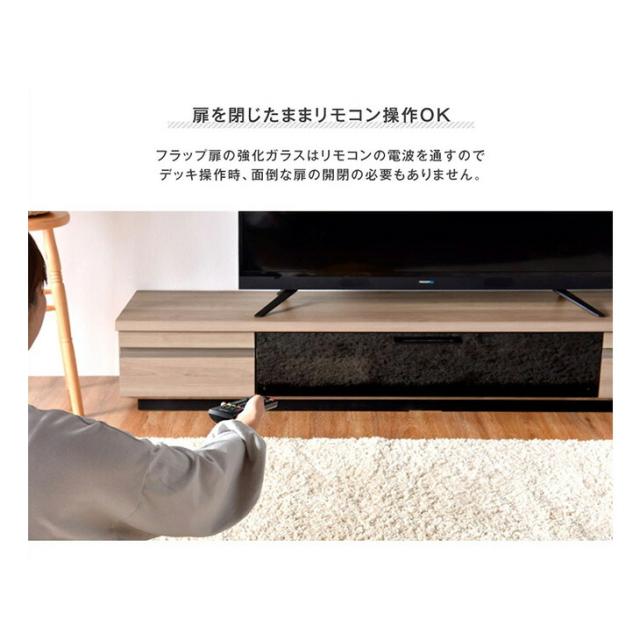 テレビ台 ローボード 完成品 国産 180 木製テレビ台 TV台 テレビボード ロータイプ テレビ台 TVボード 32インチ 40インチ 42インチ 60インチ 日本製 収納 テレビラック 幅180 【超大型】【後払/時間指定NG】_11