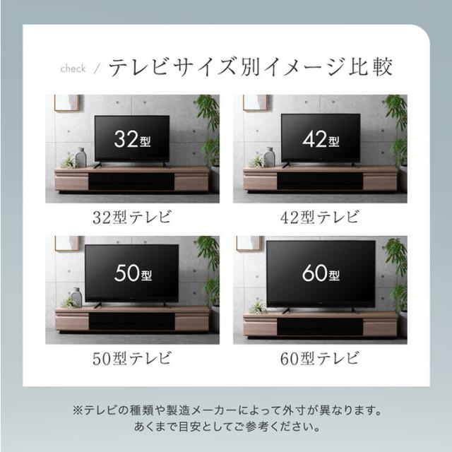 テレビ台 ローボード 完成品 国産 180 木製テレビ台 TV台 テレビボード ロータイプ テレビ台 TVボード 32インチ 40インチ 42インチ 60インチ 日本製 収納 テレビラック 幅180 【超大型】【後払/時間指定NG】_13