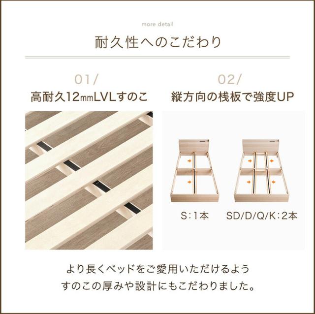 ベッド クイーン 収納付き USBポート 収納付きベッド 引き出し付き ベッド 収納付き ベッド すのこ クイーンベッド 宮付き クイーンベッド 収納付き ベッドフレーム クイーン クイーンベッド フレームのみ ベッド 収納_10
