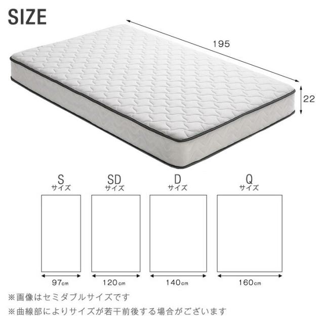 【正午〜P5%還元】 ベッド マットレス付き 3段階高さ調節 天然木 すのこベッド ダブルベッド ダブル ポケットコイルマットレス マットレスセット マットレス付きベッド すのこ 北欧 ベッドマットレス セット