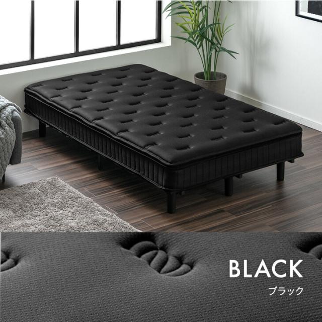 ワンランク上の ピロートップ 脚付きマットレス シングル ボンネルコイル 組立簡単 抗菌 防臭 防ダニ  ベッド 脚付きベッド 脚付マットレス 脚付き マットレス マットレス付き シングルベッド_17