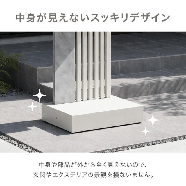 門柱 ポスト 置き型 スタンドポスト 門柱ポスト 置き型ポスト 郵便ポスト 郵便受け 新聞受け スタンド メールボックス A4 メール便 鍵付き ダイヤル式 ダイヤル錠 ふた 重り 雨よけ 防水 屋外 玄関 ブラック グレージュ 北欧 おしゃれ_9