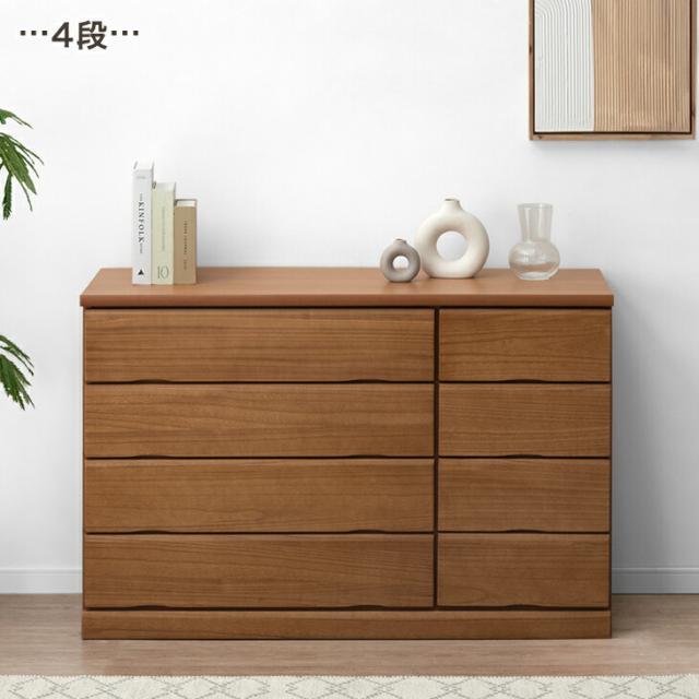 【正午〜P5%還元】 国産 完成品 桐 タンス チェスト 幅120 3段 木製 大容量 ローチェスト 衣類収納 収納家具 桐箪笥 箪笥 たんす 桐タンス 大川家具 クローゼット 収納 低い ロータイプ 洋服タンス 衣類 日本製 組み立て不要 【超大型】【後払/時間指定NG】