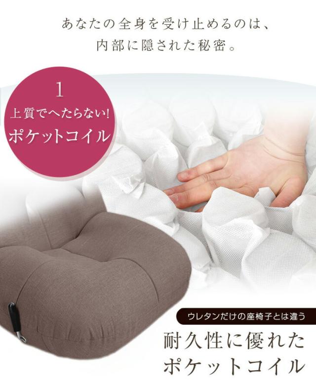 正午〜P5%還元】 座椅子 へたりにくい！ BIG あぐら座椅子 