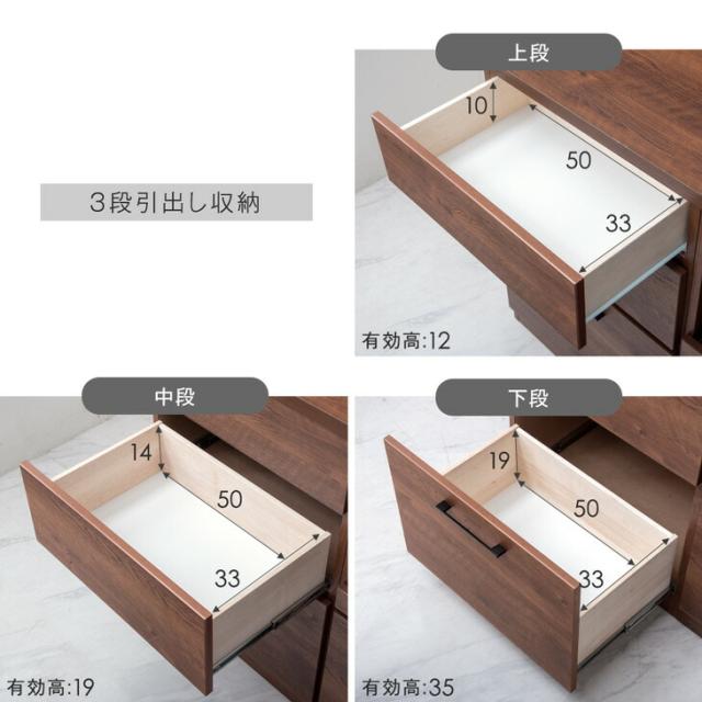 キッチンカウンター 組み替えOK ゴミ箱収納 完成品 幅 180 食器棚 収納 キッチンボード キッチンラック カウンター キッチン収納 ゴミ箱 ダストボックス 180cm 180センチ 幅180 奥行40 日本製 木製【超大型】【後払/時間指定NG】_13